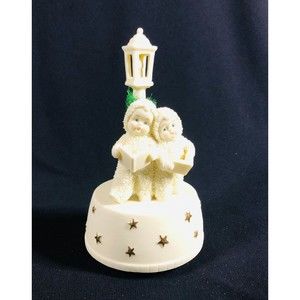 Department 56 Snowbabies Perfect Harmony Caroling Plays Silver Bells #06942